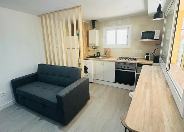 Апартаменты Piso Con Jardin, De Playa Fenals Льорет-де-Мар